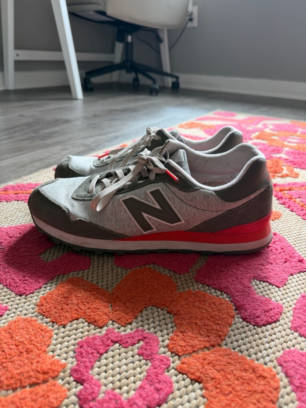 Army Green and Orange New Balance 574